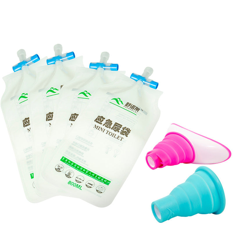 Portable Emergency Urine Bag For Outdoor Travel