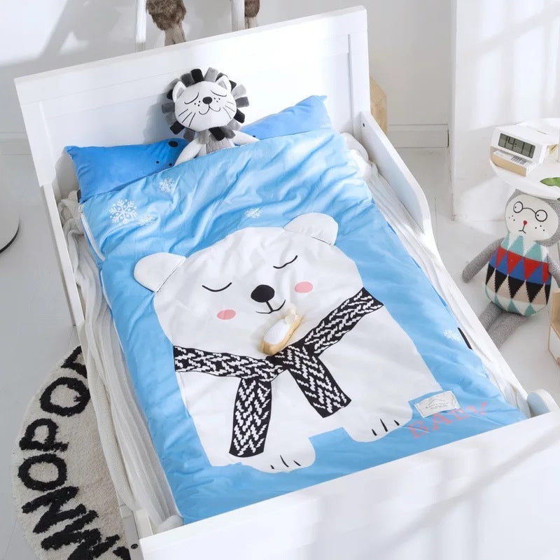 Coral baby sleeping bag