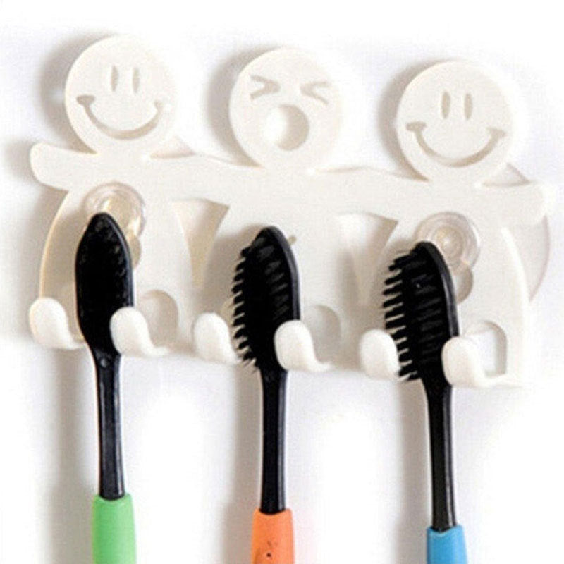 Funny toothbrush holder. Cute smile toothbrush holder