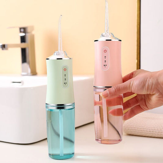 3 Modes Oral Irrigator Rechargeable Dental Water Flosser Teeth Cleaner