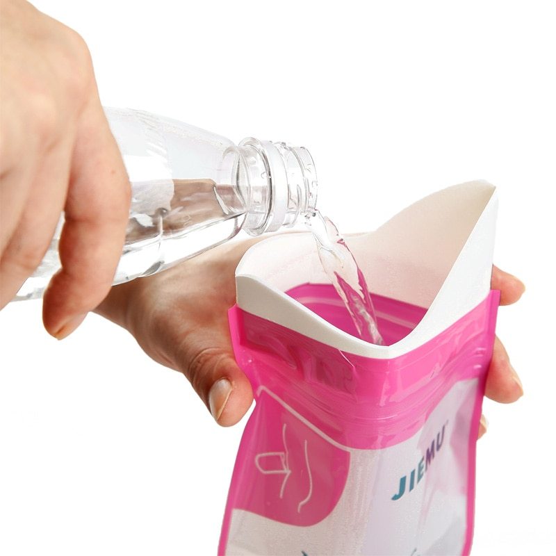 Emergency urine bag travel portable disposable urinal for adults and children