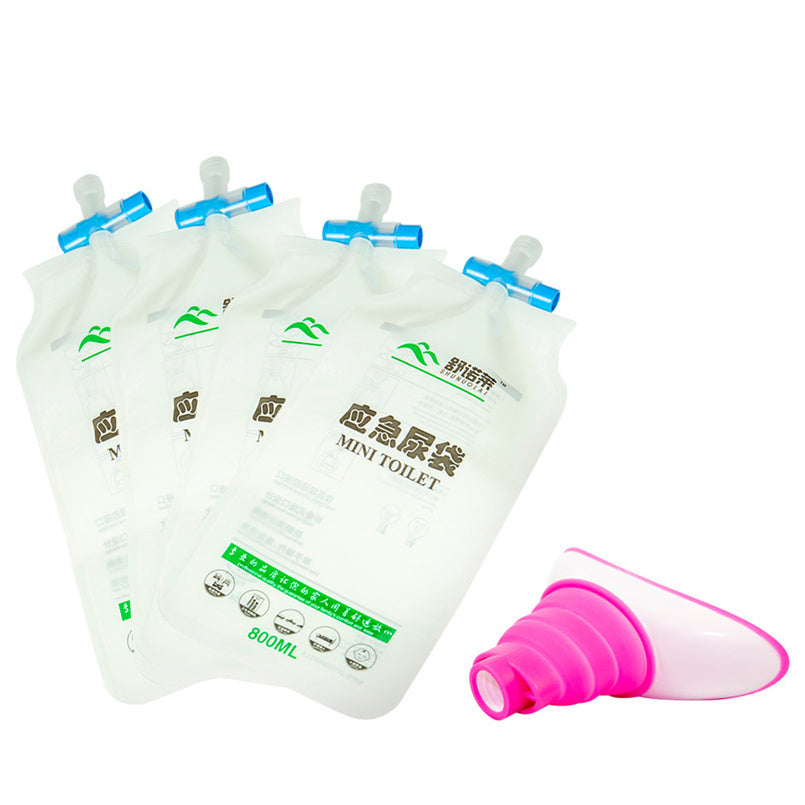 Portable Emergency Urine Bag For Outdoor Travel