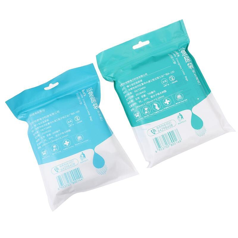 Disposable Emergency Urine Bag For Car Travel