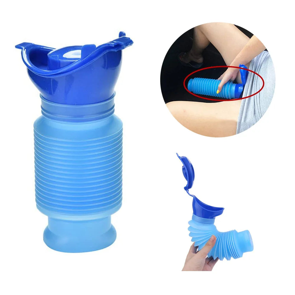 Personal Mobile Toilet Potty Urine Device Urine Bag Women Kid Pee Bottle For Outdoor Car Travel Traffic Camping