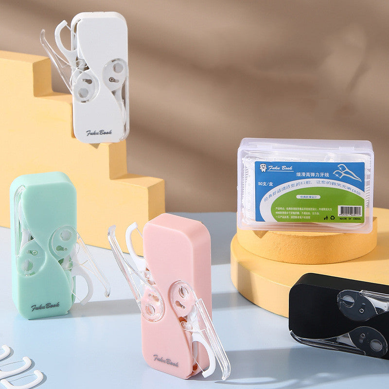 Portable Mini Dental Floss Storage Box