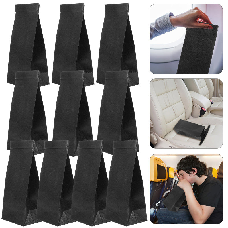 10 Pcs Vomiting Bags for Outdoor Car sickness Throw up